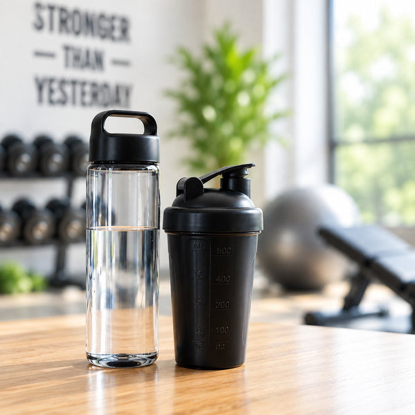 Protein Shakers & Water Bottles