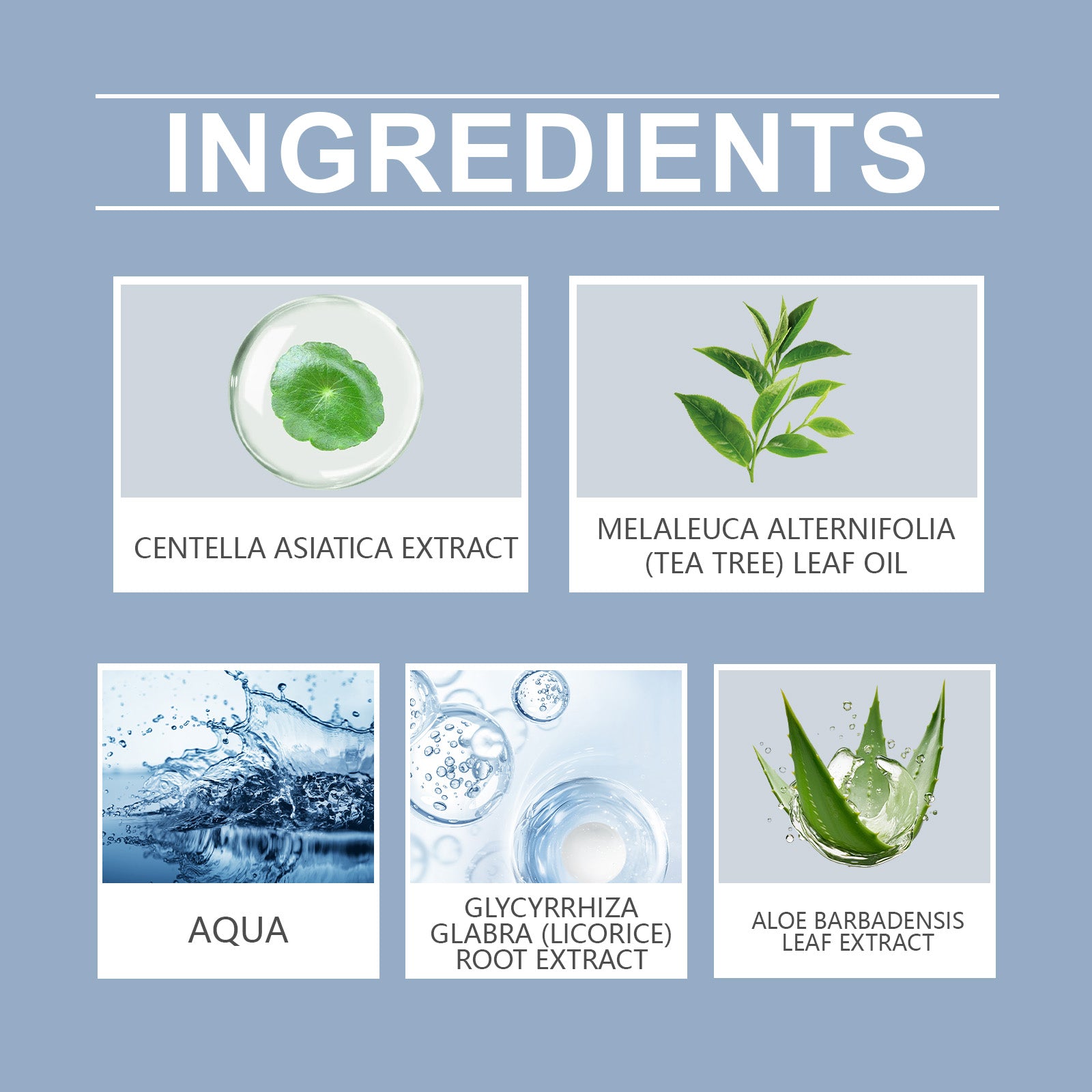 Acne Soothing Hydrating Facial Care Serum