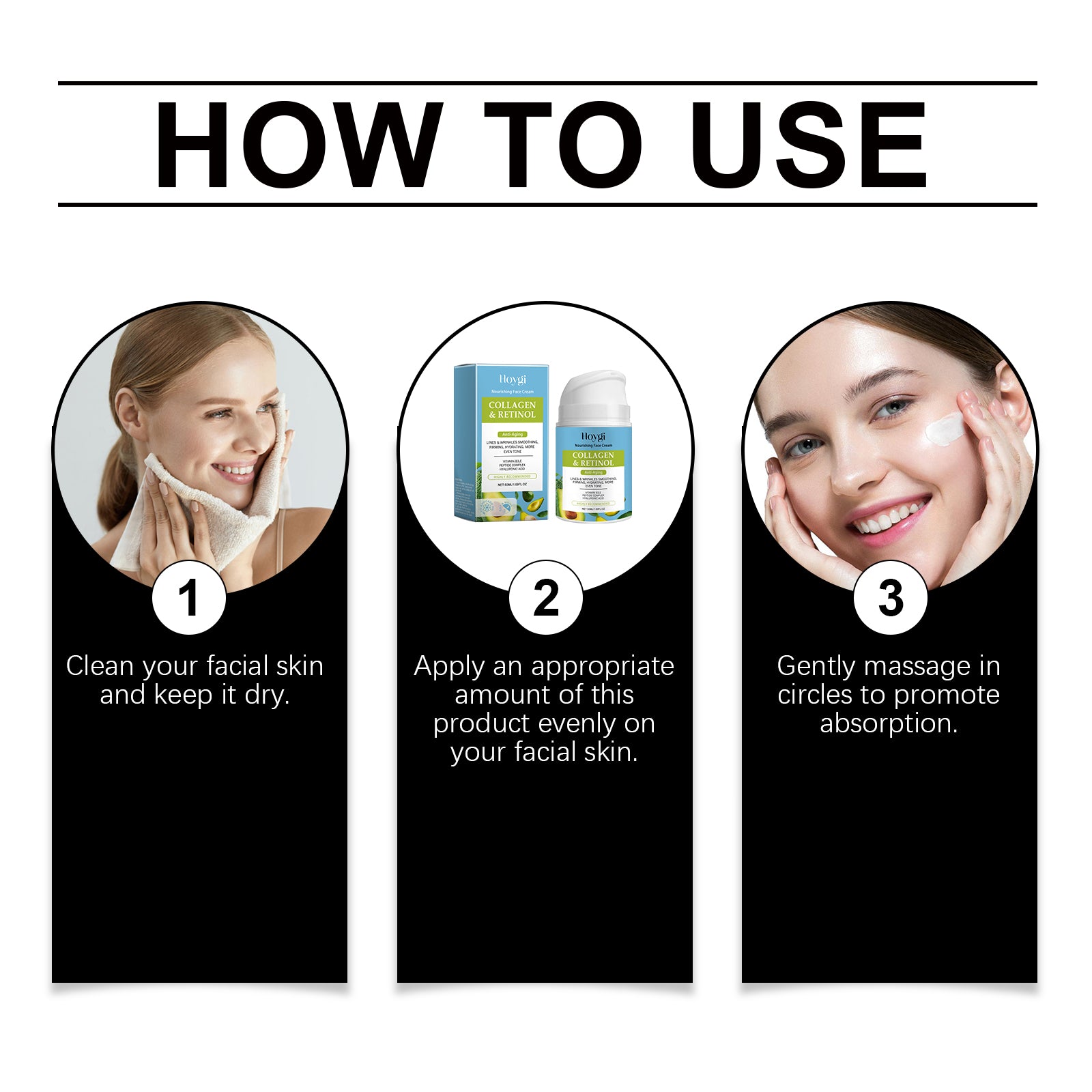 Collagen Facial Moisturizing Cream For Hydration