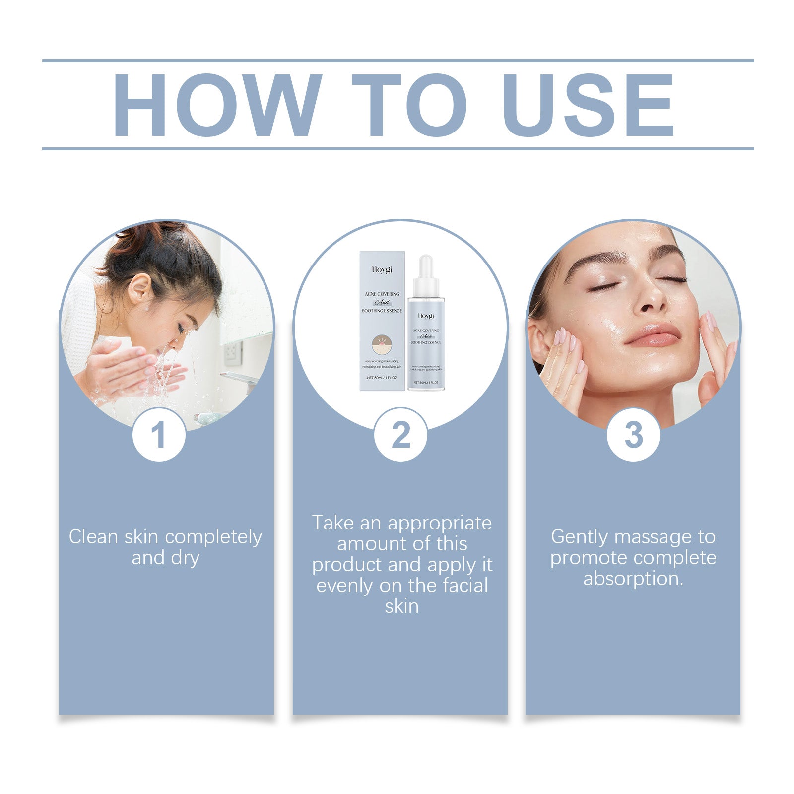 Acne Soothing Hydrating Facial Care Serum