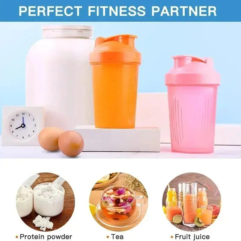 400ml BPA-Free Leakproof Protein Blender Shaker