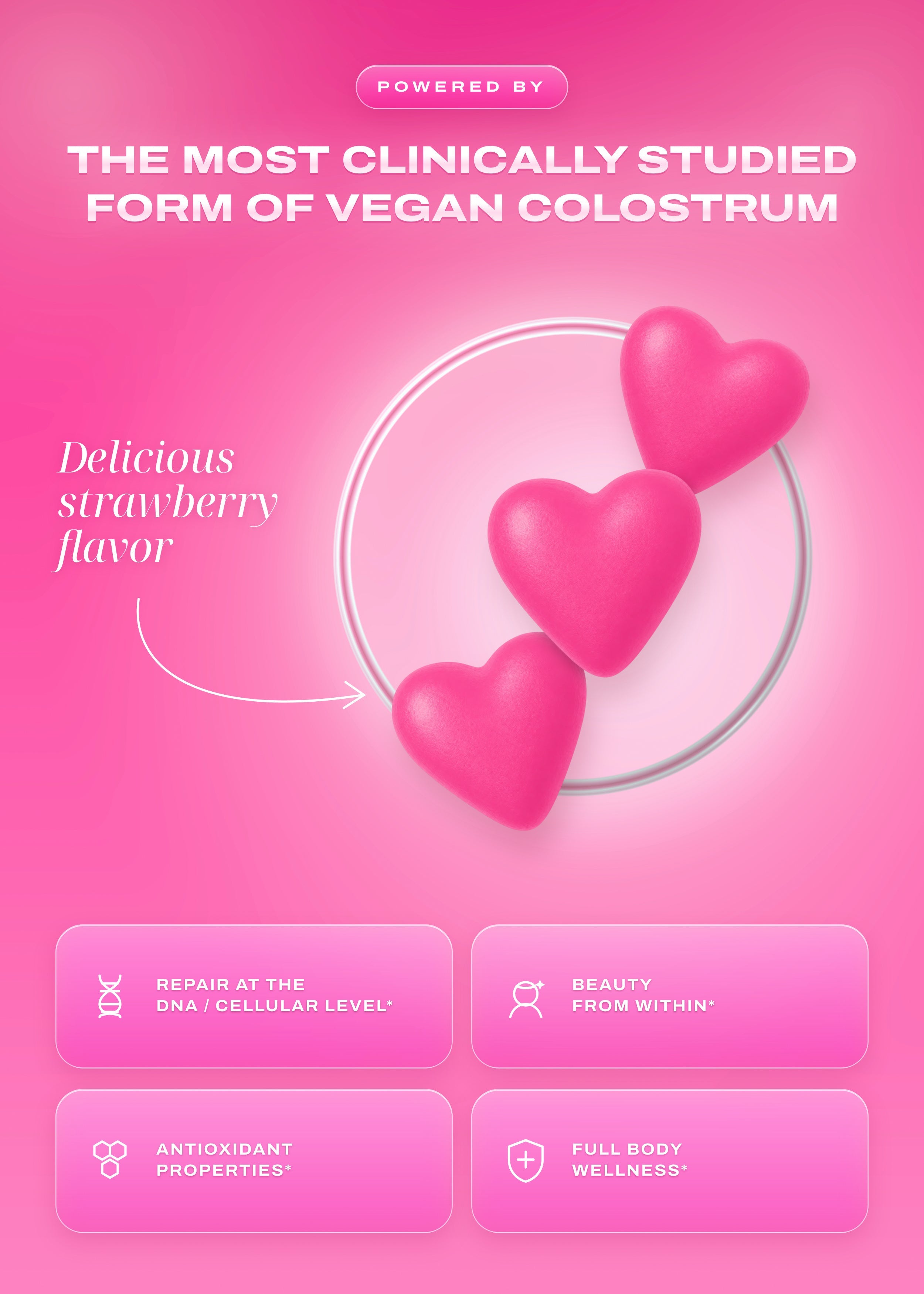 It Girl Skin | Strawberry Beauty Gummies